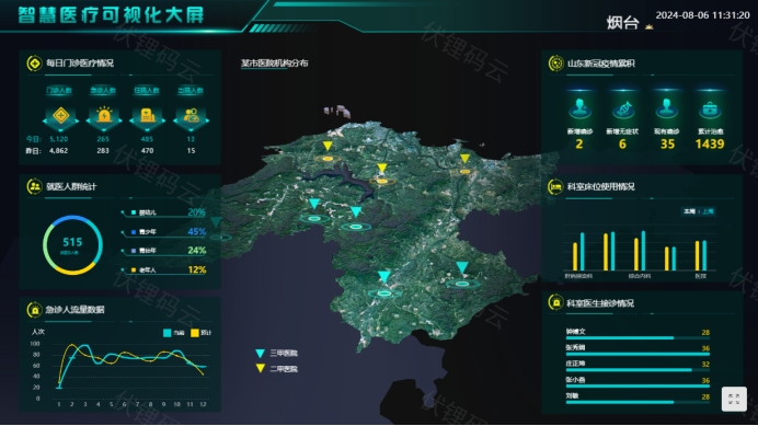 利用数据可视化应用改进医疗服务管理